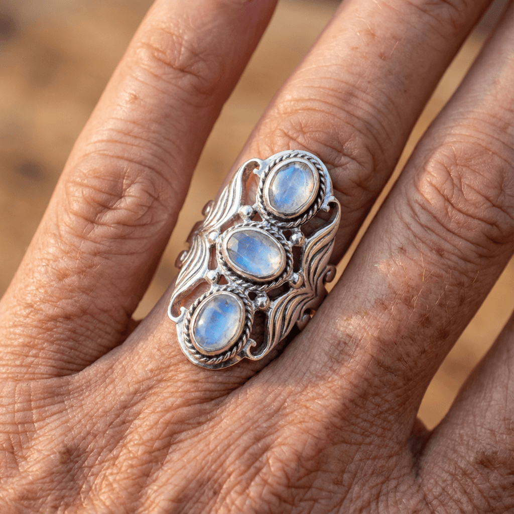 Dorle Moonstone Ring