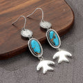 With Bird Charm Dangle Earrings