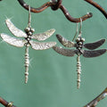 Dragonfly Drop Earrings