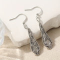 Spoon Silvery Earrings