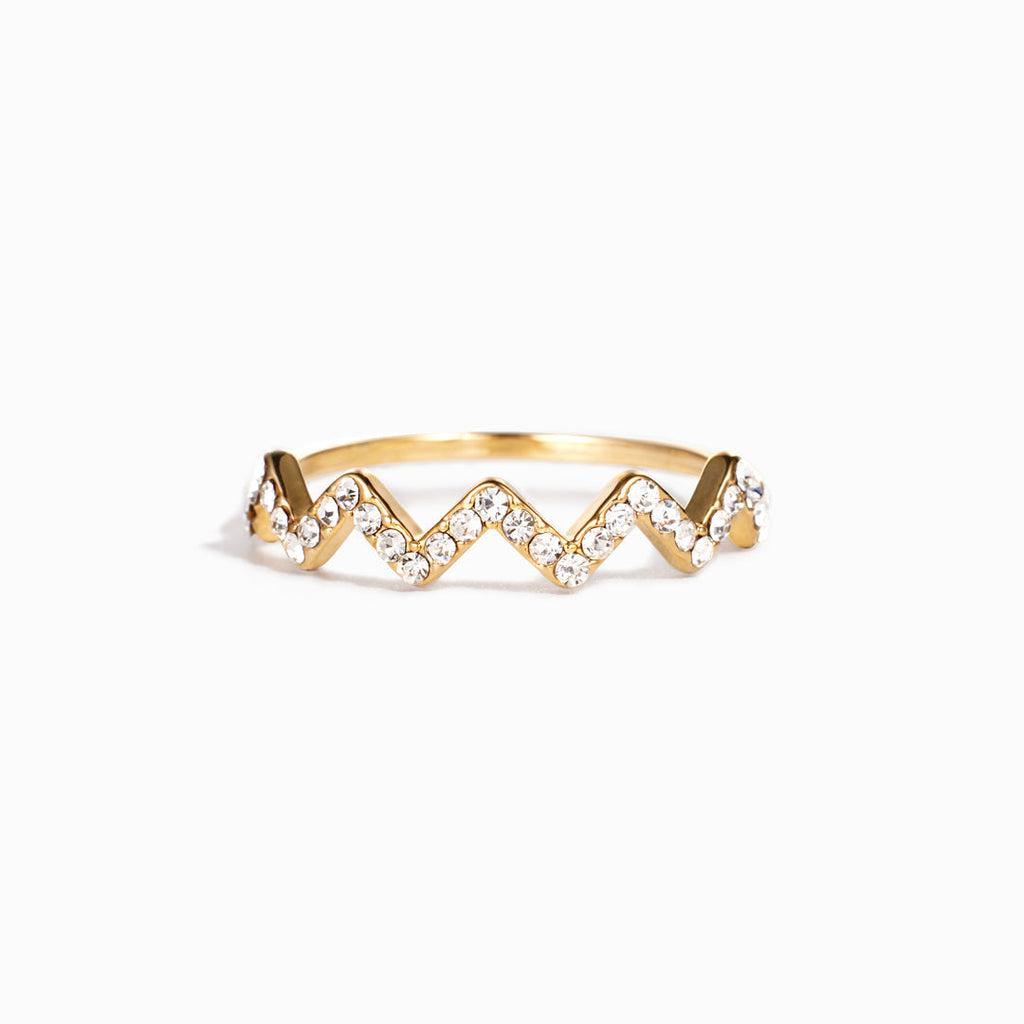 Handcrafted Highs & Lows Ring for Daughter
