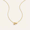 Personalized Letter & Heart Initial Necklace