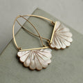 Faux Pearl Decor Artistic Bridal Earrings