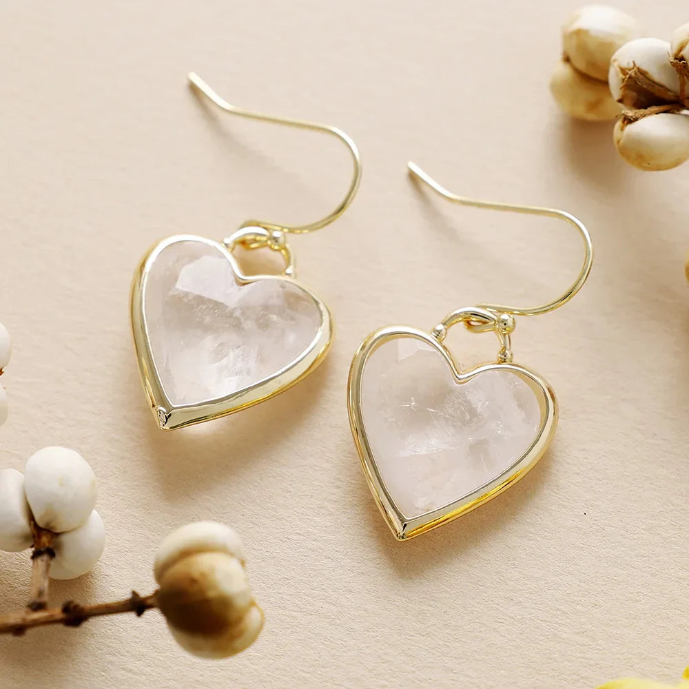 Elegant Love Bound Gold Plated Earrings