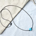 Stone Bead Adjustable Necklace