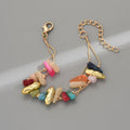 Boho Multicolor Beaded Charm Bracelet