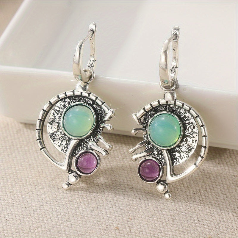 Resin Stone Earrings